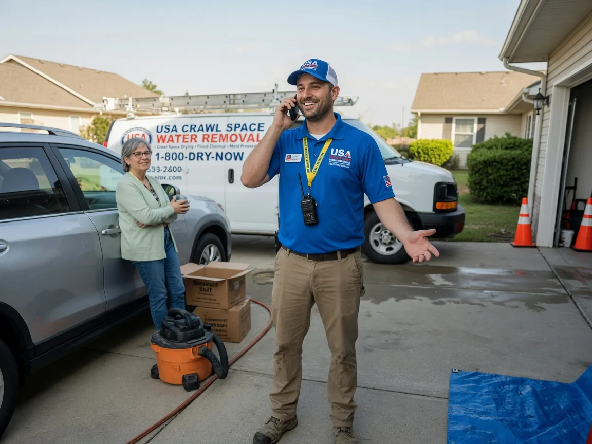 Crawl Space Water Removal Cottondale, AL FAQs